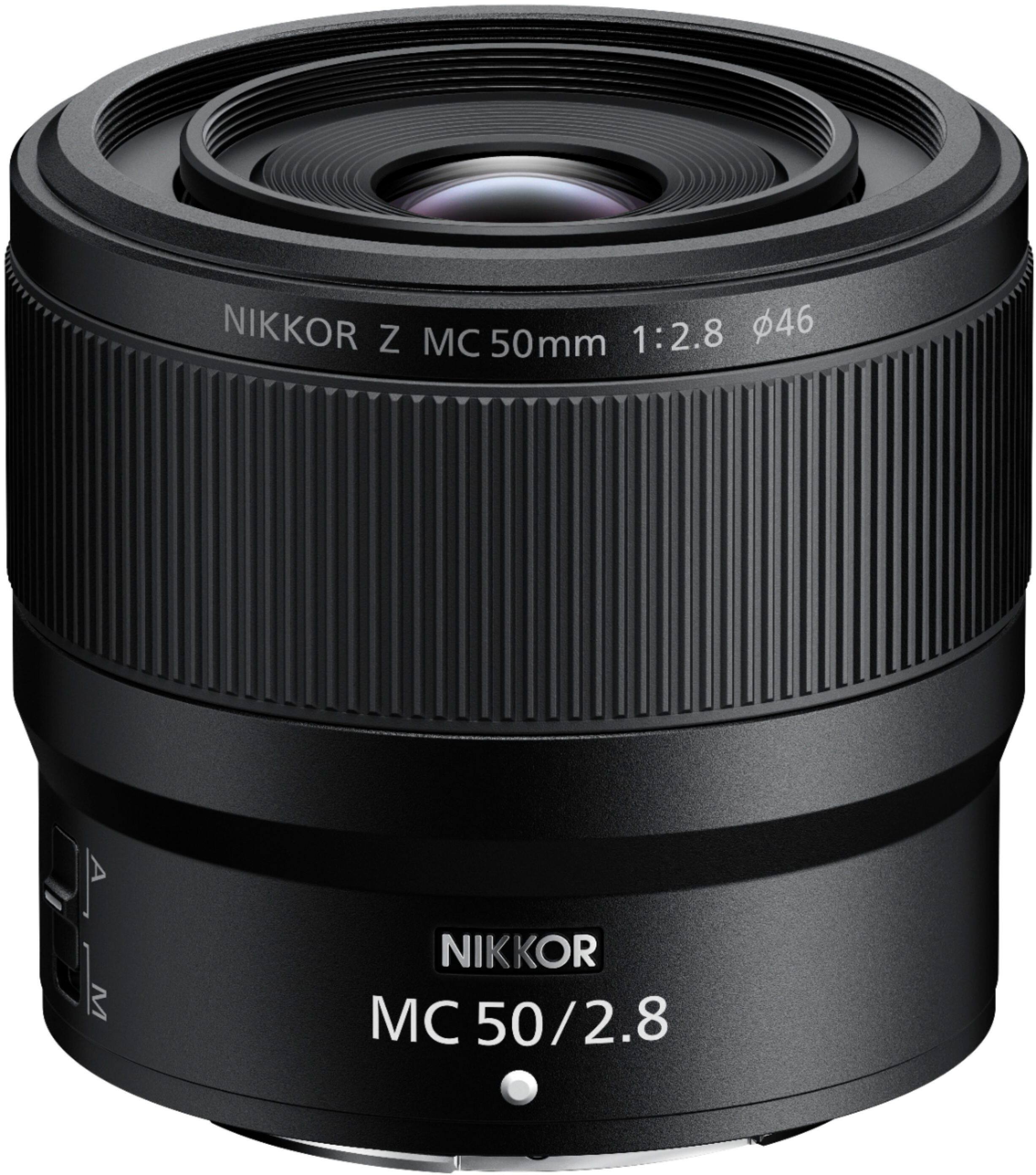 Alt View 1. Nikon - NIKKOR Z MC 50mm f/2.8 Macro Lens for Z Series Mirrorless Cameras.