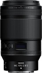 Nikon - NIKKOR Z MC 105mm f/2.8 VR S Macro Lens for Z Series Mirrorless Cameras - Front_Zoom