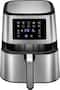 Insignia™ - 3.4 Qt. Digital Air Fryer - Stainless Steel-Front_Standard 