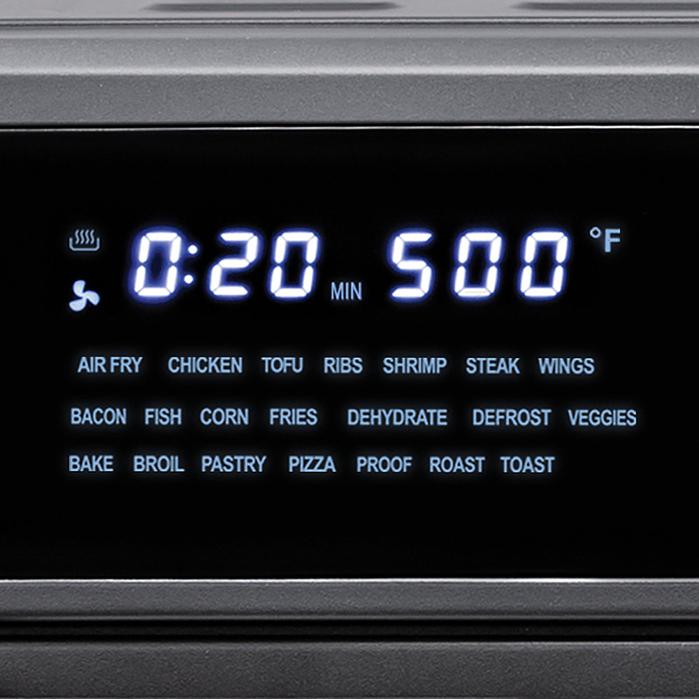 KALORIK MAXX 16 qt. Black Touchscreen Air Fryer Oven AFO 47804 BK