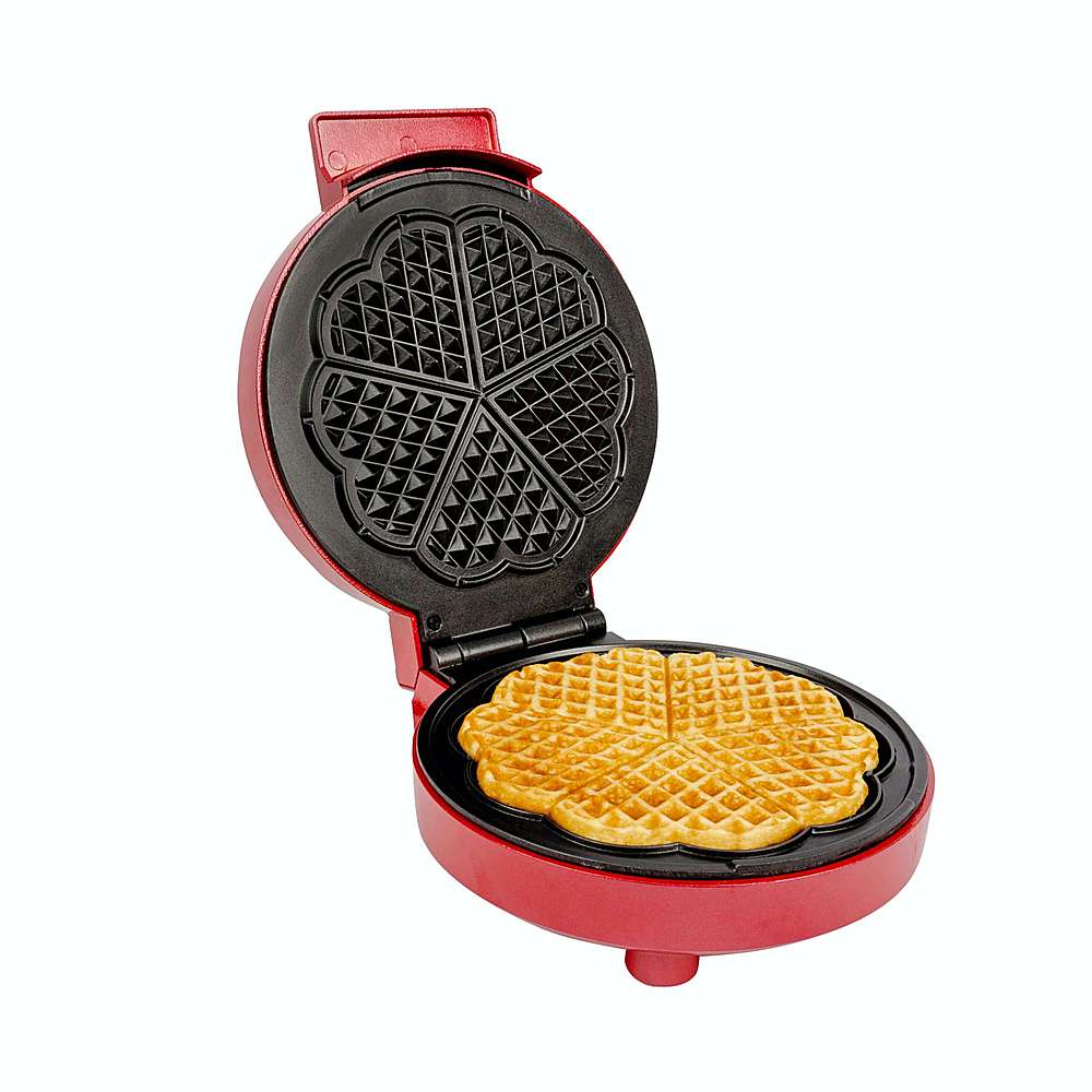 Best Buy Kalorik Heart Shaped Waffle Maker Red Wm 47667 R