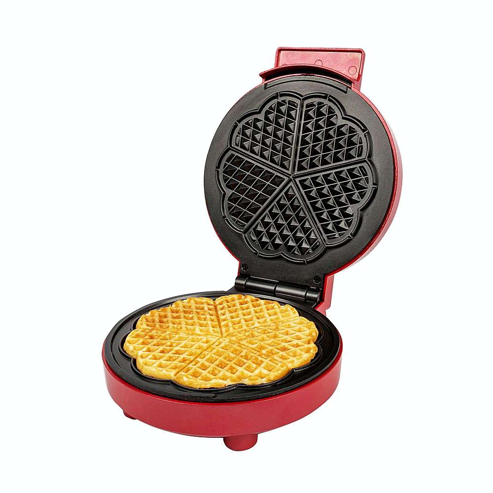 Best Buy Kalorik Heart Shaped Waffle Maker Red Wm 47667 R