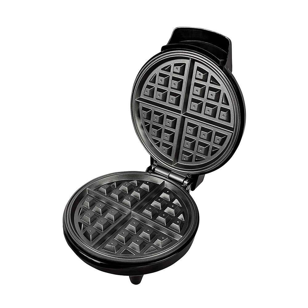 Angle View: Kalorik - Belgian Waffle Maker - Black