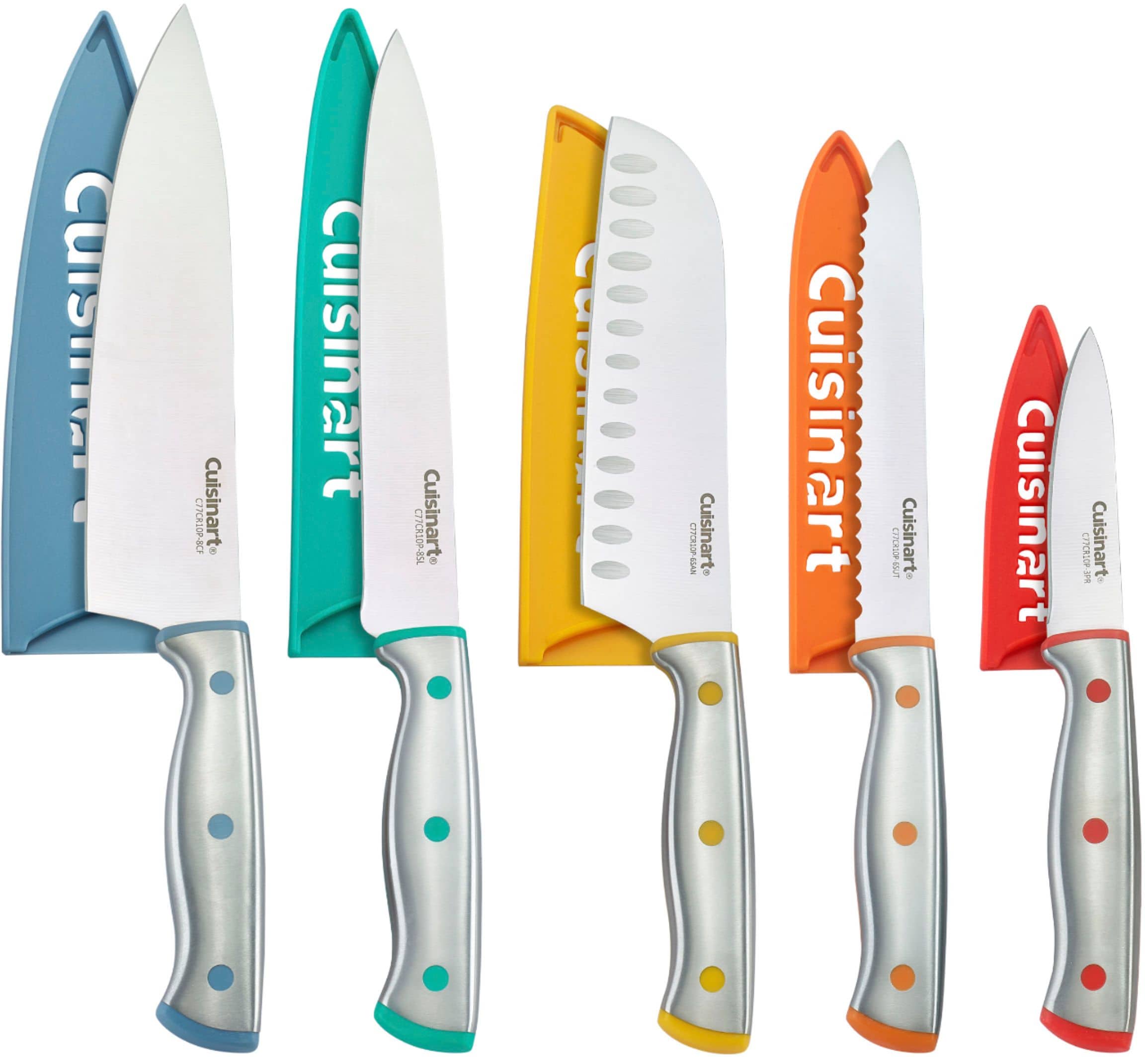 Cuisinart – Color Core 10 Piece Cutlery Set – Multicolor Cuisinart – Color Core 10 Piece Cutlery Set – Multicolor