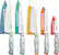 Angle. Cuisinart - Color Core 10-Piece Cutlery Set - Multicolor.