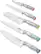 Alt View 12. Cuisinart - Color Core 10-Piece Cutlery Set - Multicolor.