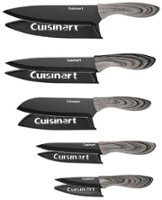 Cuisinart - Ceramic Coated 10PC Knife Set - Black - Angle_Zoom