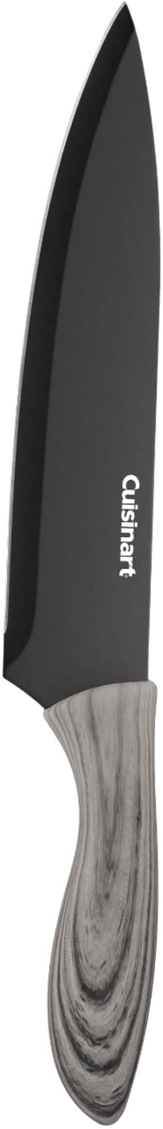 Alt View 12. Cuisinart - Ceramic Coated 10-Piece Knife Set - Black.