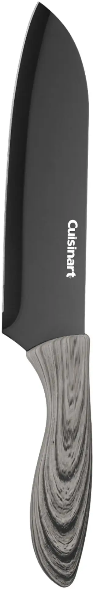 Alt View 18. Cuisinart - Ceramic Coated 10-Piece Knife Set - Black.