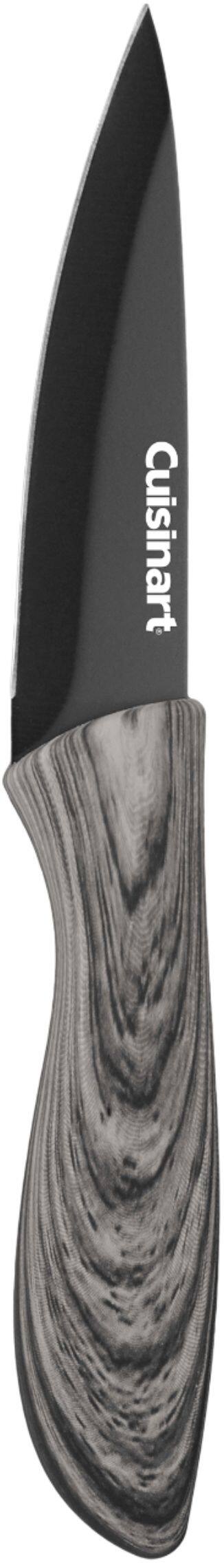 Alt View 20. Cuisinart - Ceramic Coated 10-Piece Knife Set - Black.