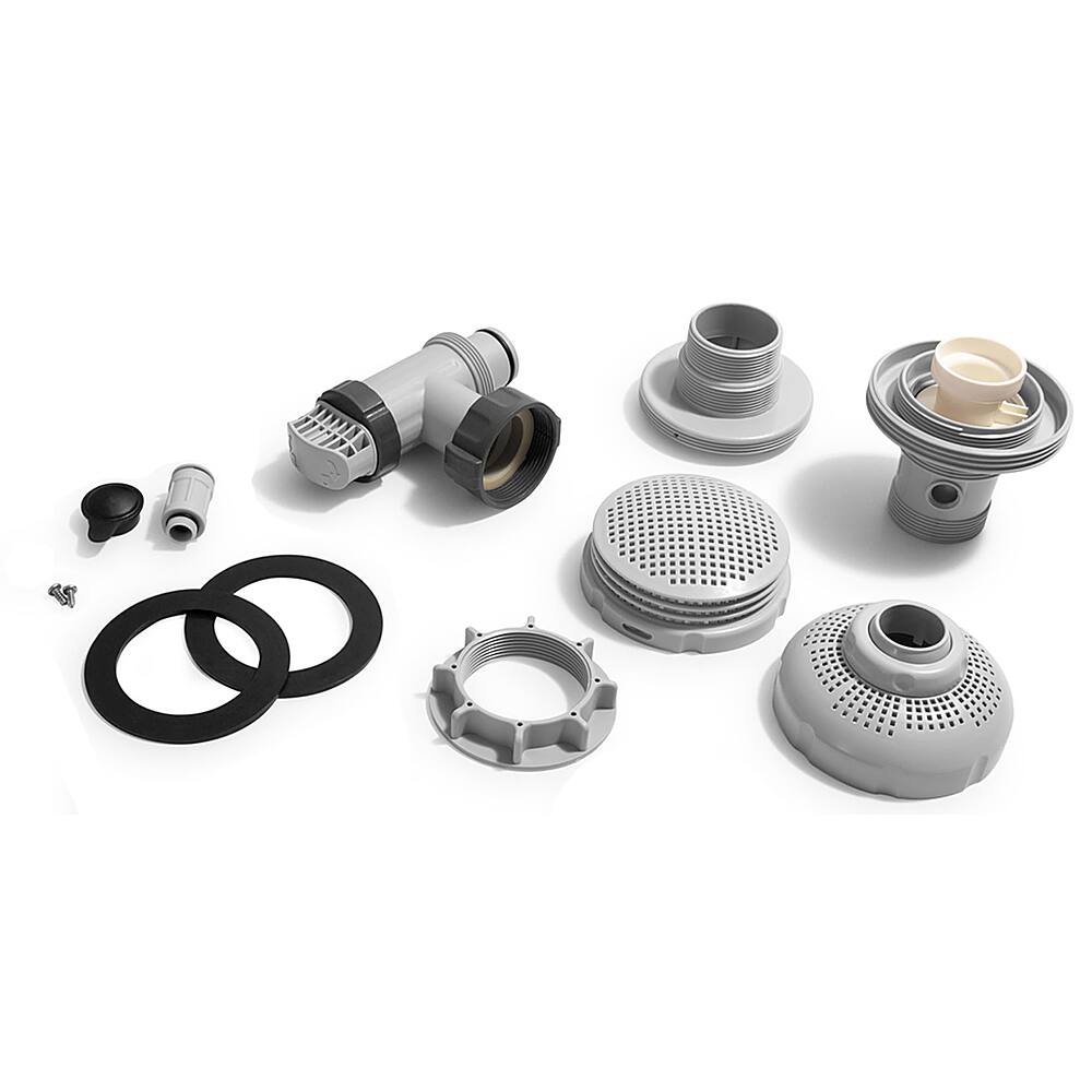 Front. Intex - Above Ground Swimming Pool Inlet Air Water Jet Replacement Part Kit.