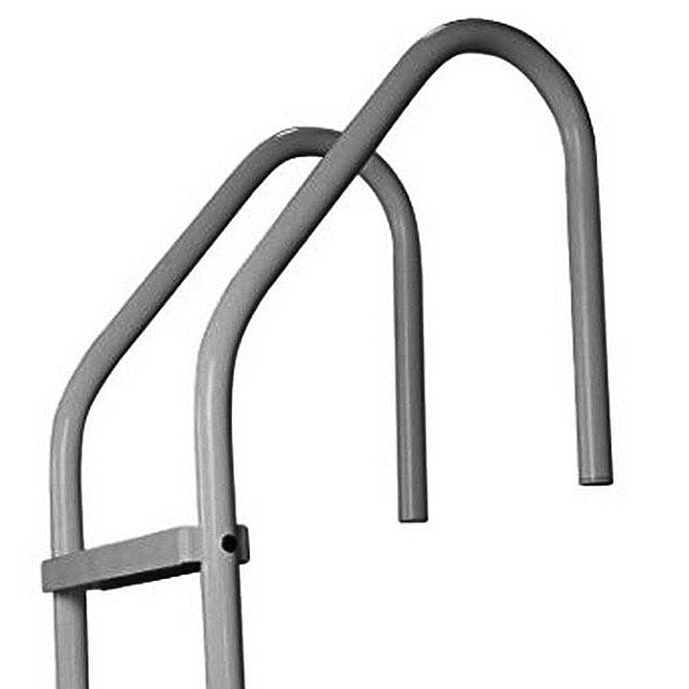 Alt View 12. Saftron - 3 Step Polymer Finish Inground Pool Ladder.