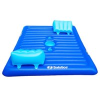 Swimline - Swimming Pool Inflatable 2 Person Air Mattress - Front_Zoom