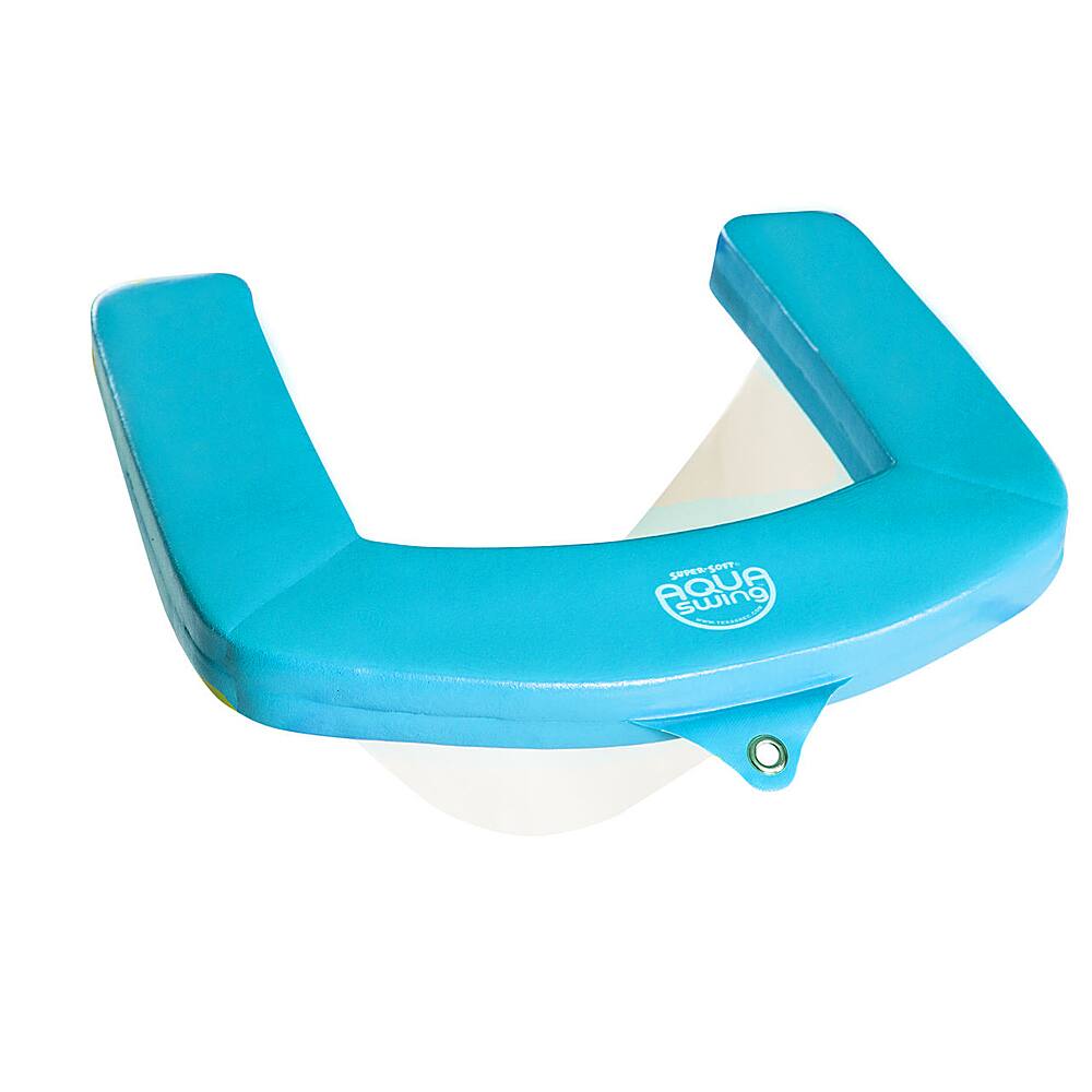 Alt View 11. TRC Recreation - Vinyl Covered Floating Aqua Swing Chair Pool/Spa Lounger - Blue.