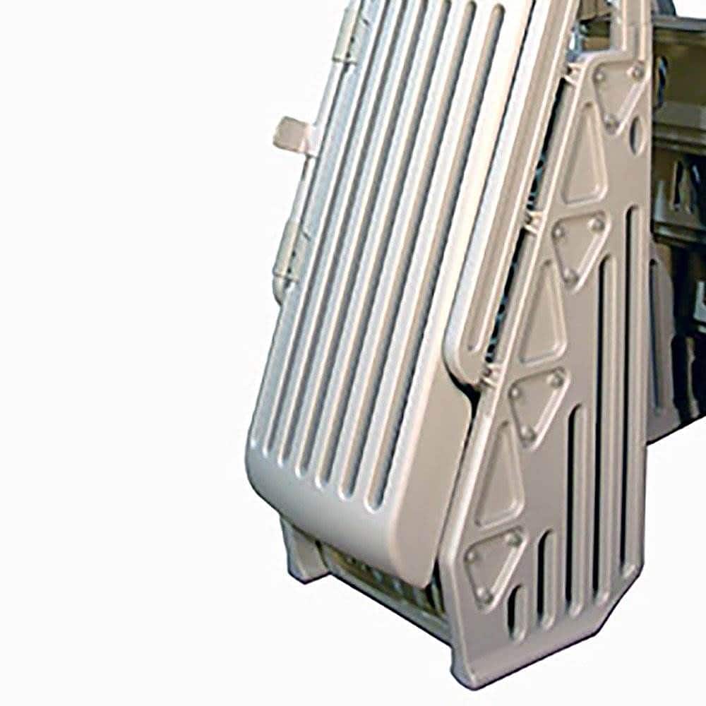 Vinyl Works - Adjustable Gated Entry Above Ground Pool Ladder - White price history on PriceWatchPro