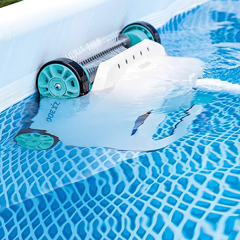 Alt View 13. Intex - 700 Gal Per Hour Above Ground Pool Cleaner Robot Vacuum w/ 21 Ft Hose.