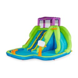 Kahuna - Triple Blast Outdoor Inflatable Splash Pool Backyard Water Slide - Alt_View_Zoom_11
