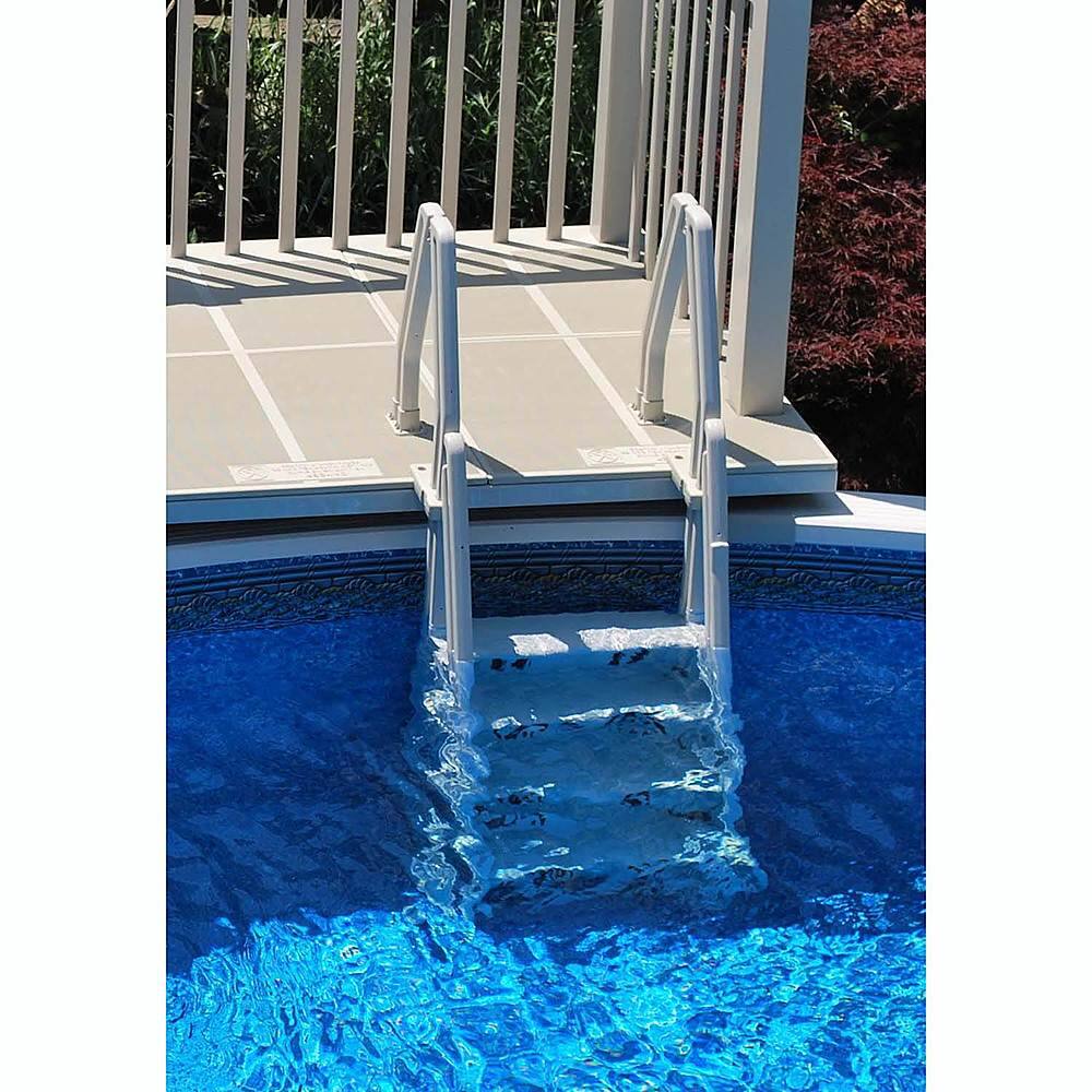 Alt View 12. Vinyl Works - In-Pool Step Ladder for Above Ground Pools.