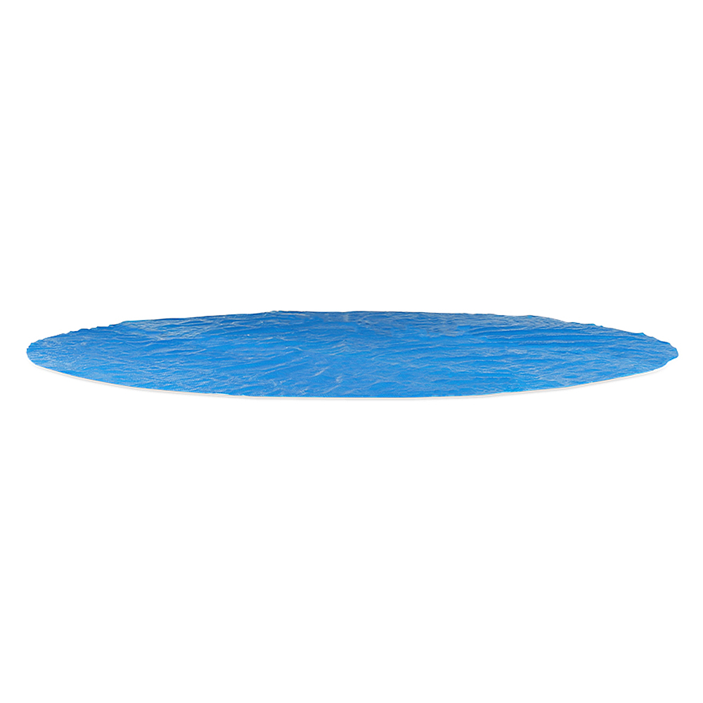 Angle View: Summer Waves - Active Frame 12 Foot Round Above Ground Swimming Pool Debris Cover