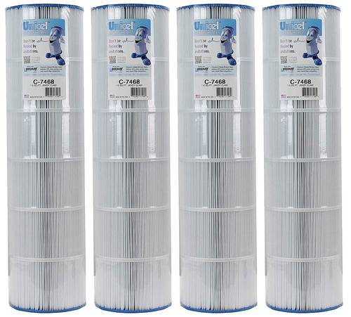 Unicel - Swimming Pool Filter Replacement Cartridge, 4 Pack