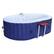 Front. Aleko - 145 Gallon 2 Person Oval Inflatable Jetted Hot Tub with Fitted Cover.