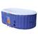 Alt View 11. Aleko - 145 Gallon 2 Person Oval Inflatable Jetted Hot Tub with Fitted Cover.