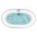 Alt View 14. Aleko - 145 Gallon 2 Person Oval Inflatable Jetted Hot Tub with Fitted Cover.