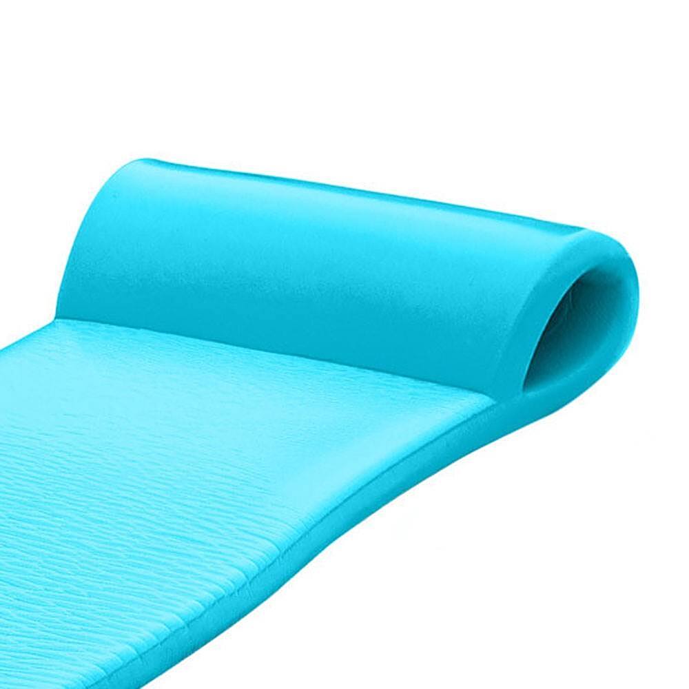 Alt View 12. TRC Recreation - 70 Inch Foam Raft Lounger Pool Float (2 Pack) - Tropical Teal.