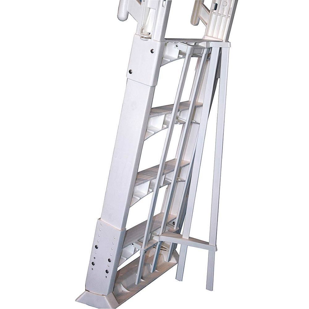 Alt View 12. Vinyl Works - SLA A-Frame Adjustable 48-56 Inch Above Ground Pool Ladder.