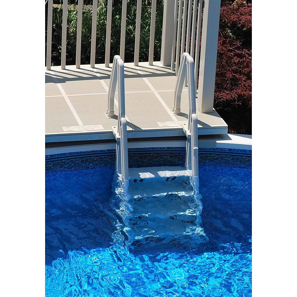 Alt View 13. Vinyl Works - 24 Inch In-Pool Step Ladder for Above Ground Pools.