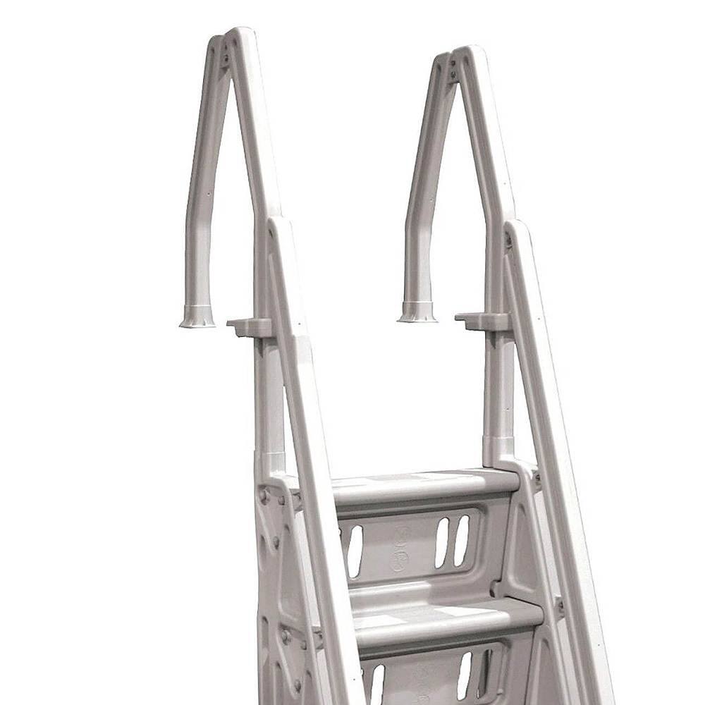 Alt View 14. Vinyl Works - 24 Inch In-Pool Step Ladder for Above Ground Pools.