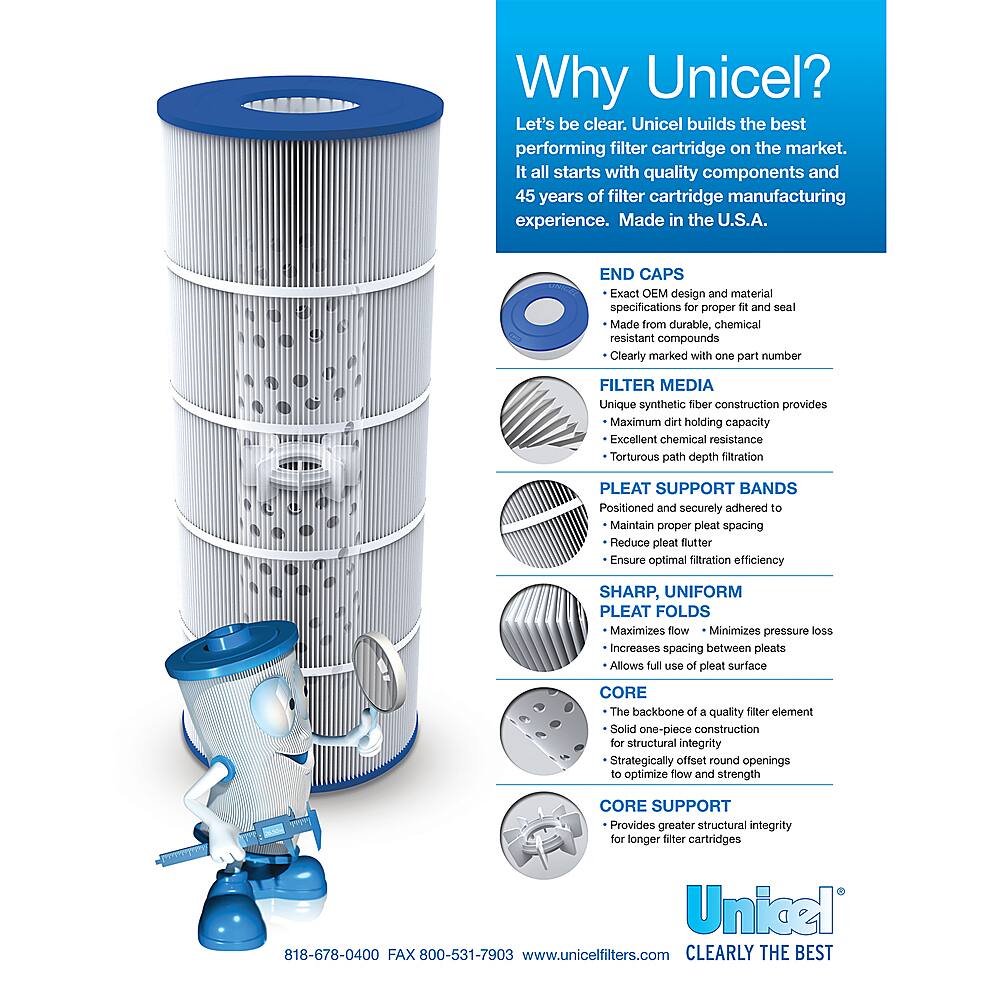 Alt View 17. Unicel - Replacement Filter Cartridge.