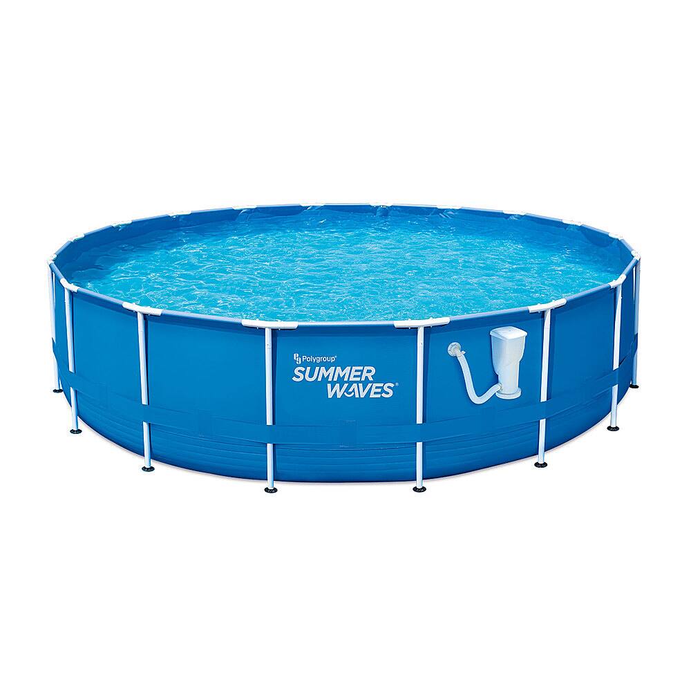 Summer Waves - Metal Frame Above Ground Pool Set