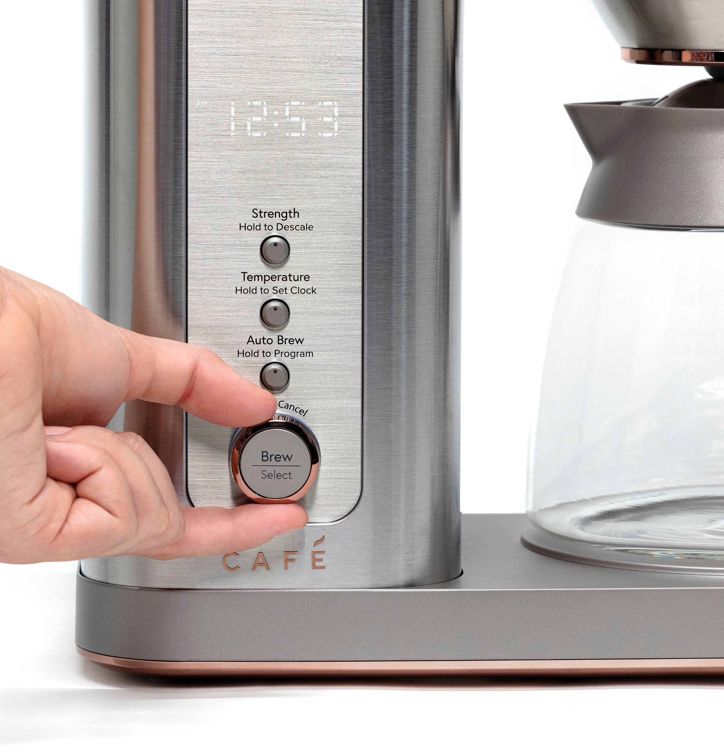 Alt View 14. Café - Smart Drip 10-Cup Coffee Maker with WiFi - Stainless Steel.