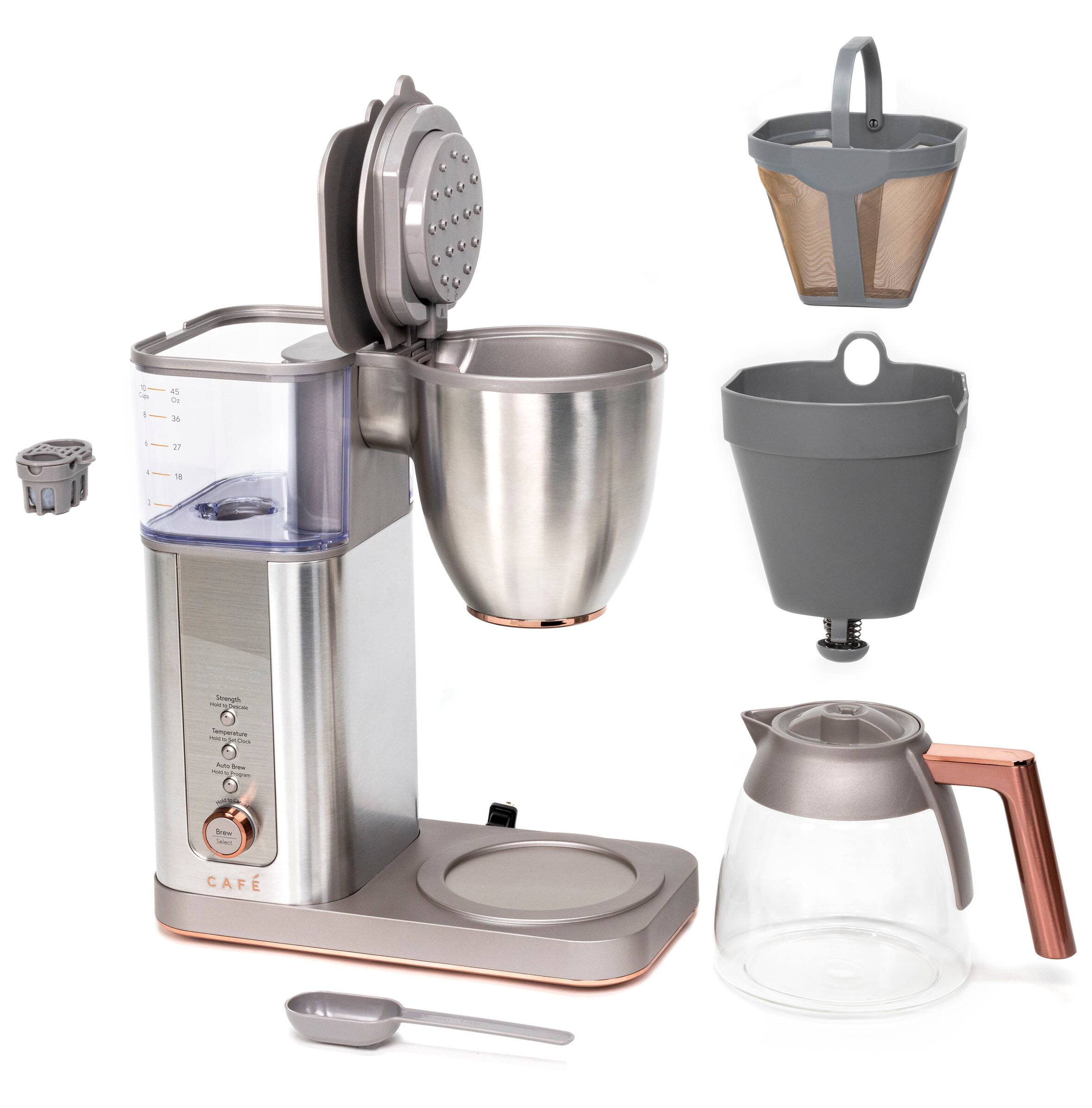 Alt View 17. Café - Smart Drip 10-Cup Coffee Maker with WiFi - Stainless Steel.
