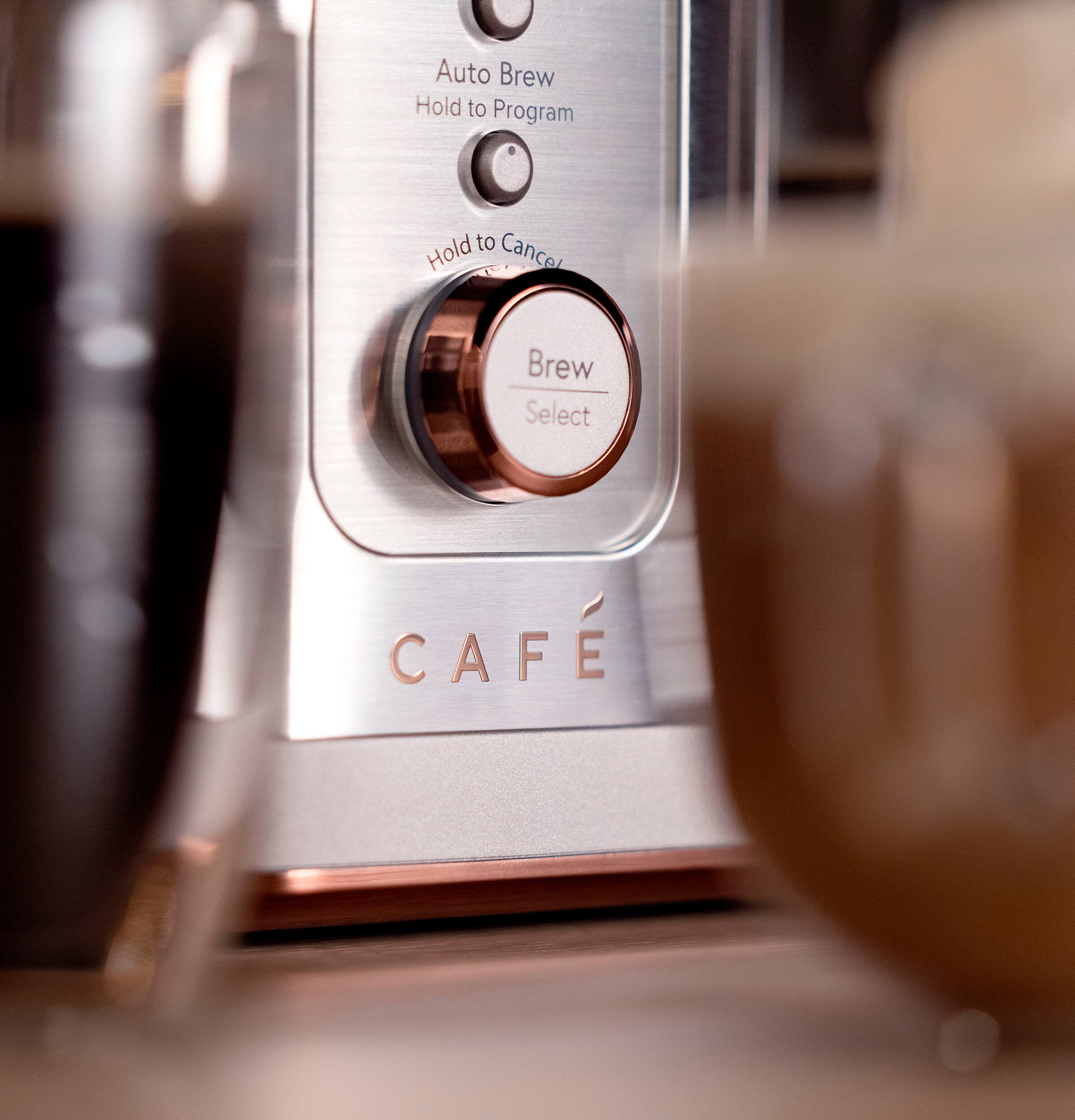 Alt View 25. Café - Smart Drip 10-Cup Coffee Maker with WiFi - Stainless Steel.
