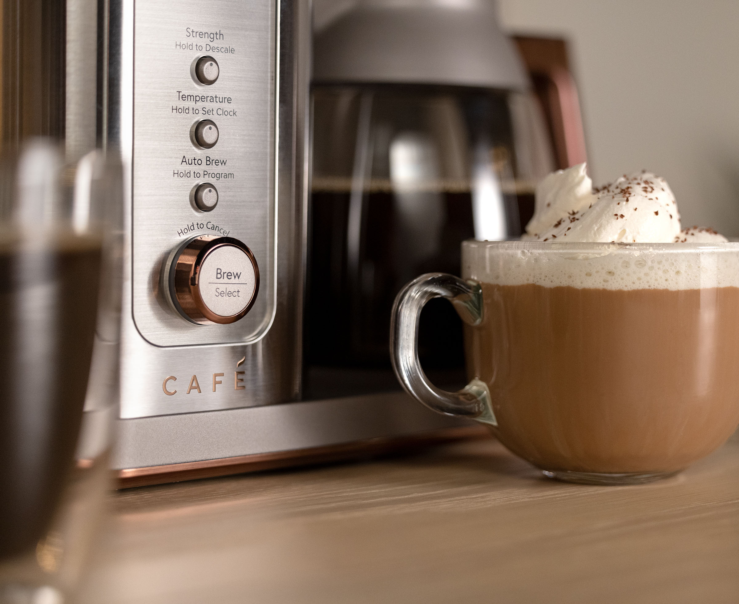 6 Cups Home Use Smart Coffee Maker Semi Automatic Drip Coffee Maker Ca –  RAF Appliances