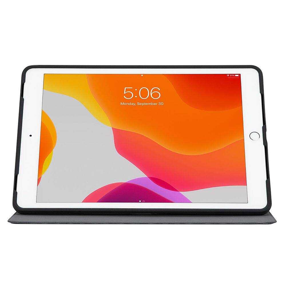 Alt View 11. Targus - Click-In Rotating Case for iPad (9th/8th/7th gen.) 10.2-inch, iPad Air 10.5-inch, and iPad Pro 10.5-inch - Purple.