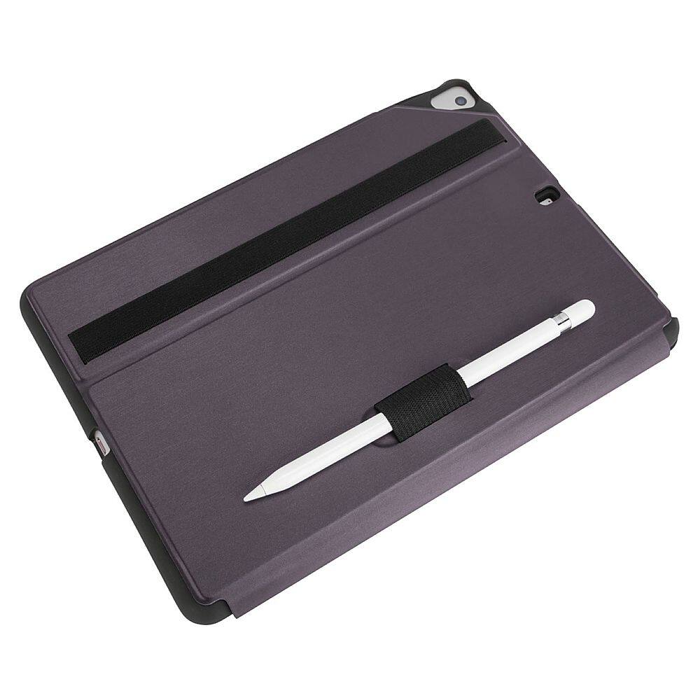 Alt View 19. Targus - Click-In Rotating Case for iPad (9th/8th/7th gen.) 10.2-inch, iPad Air 10.5-inch, and iPad Pro 10.5-inch - Purple.