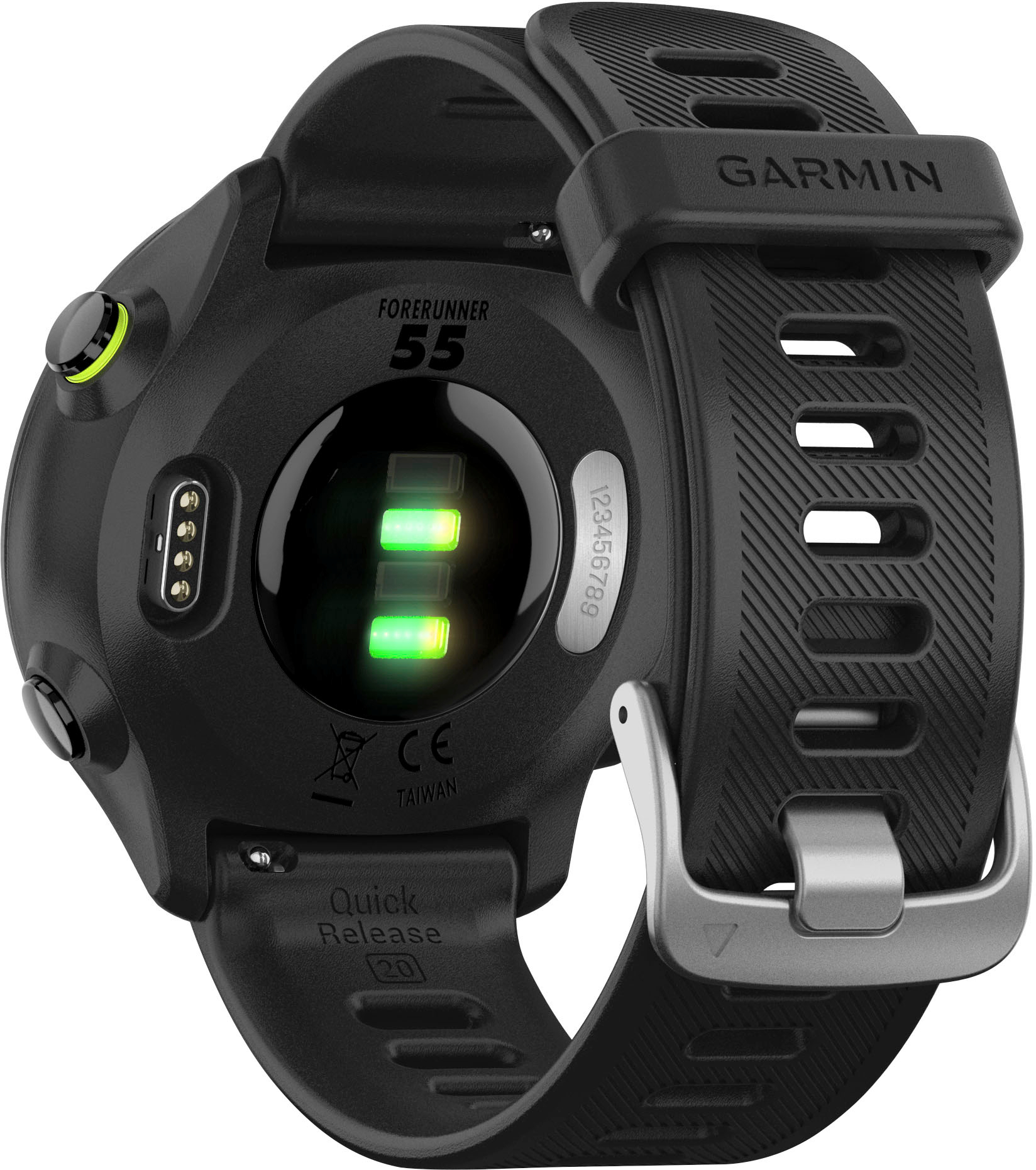 Garmin Forerunner 55 Gps Smartwatch 42mm Fiber-reinforced Polymer Black 