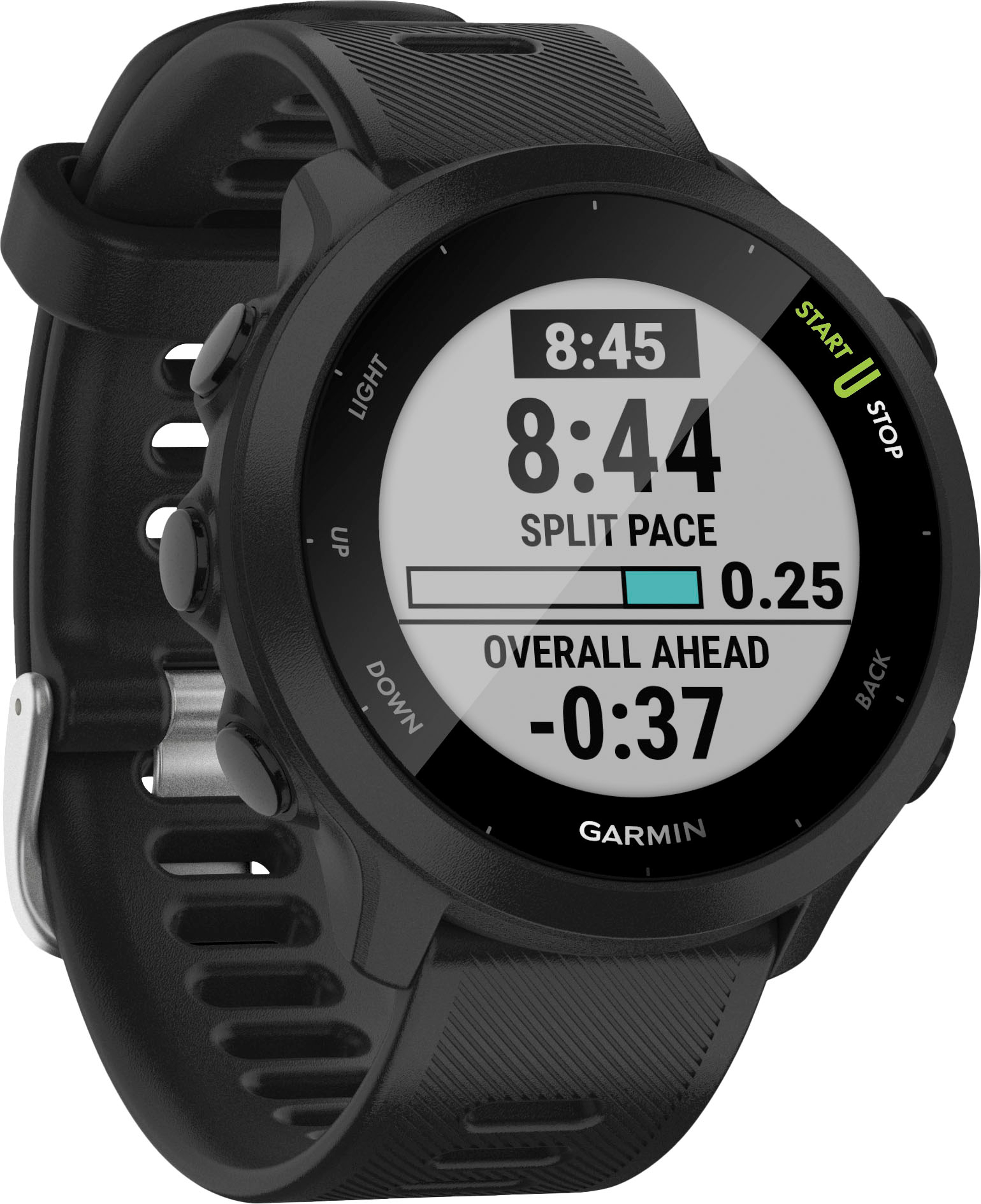 010-02562-00 Garmin GPS Polymer - 55 Black Best Forerunner Fiber-Reinforced Buy Smartwatch 42mm
