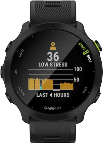 Garmin Forerunner 55 GPS Smartwatch 42mm Fiber Reinforced Polymer Garmin Forerunner 55 GPS Smartwatch 42mm Fiber Reinforced Polymer