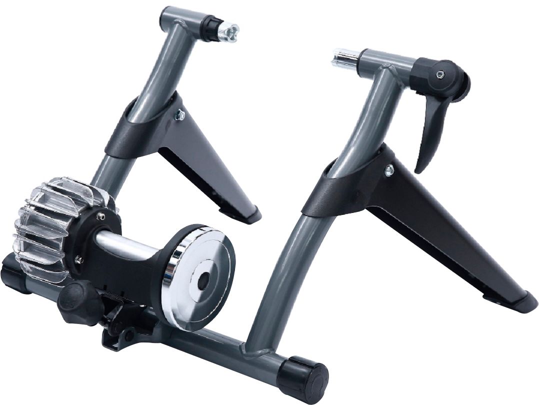 Best Buy: Sportneer Indoor Fluid Bicycle Trainer Stand Black and Gray F-02