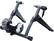 Front. Sportneer - Indoor Fluid Bicycle Trainer Stand - Black and Gray.