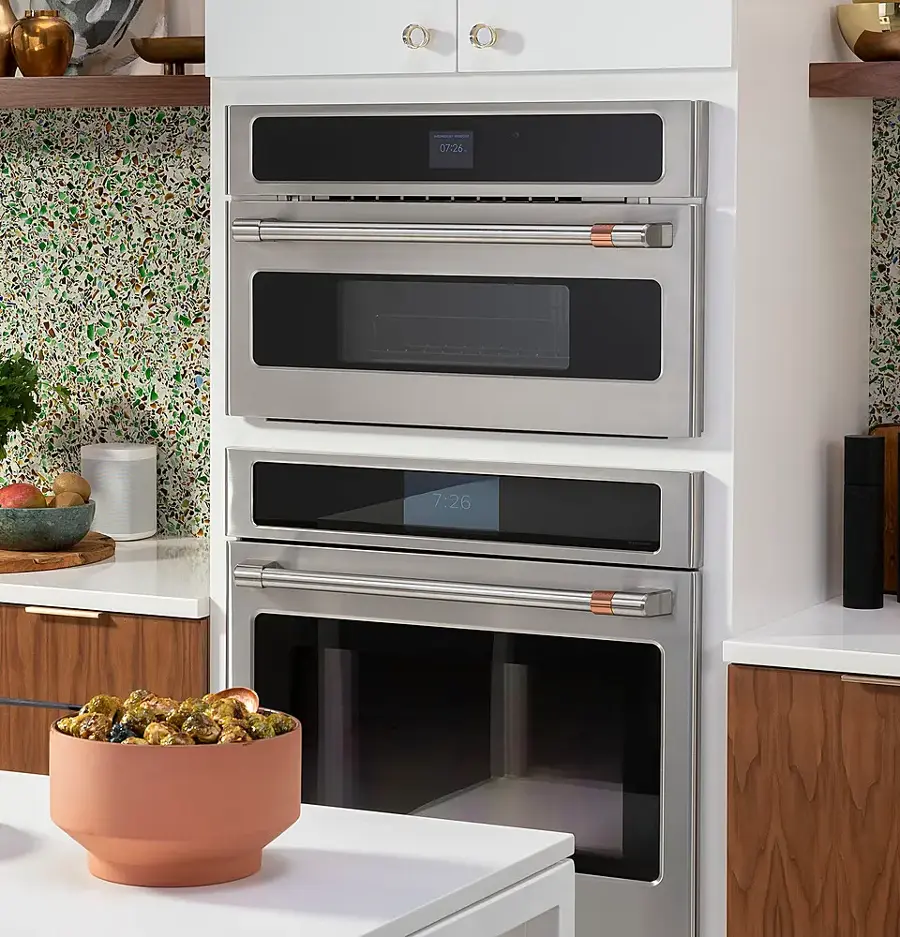 Alt View 23. Café - 30" Built-in Single Electric Convection Pro Steam Wall Oven with True European Convection, Customizable - Stainless Steel.