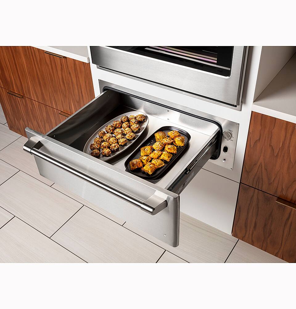 Alt View 20. Café - 30" Warming Drawer, Customizable - Stainless Steel.