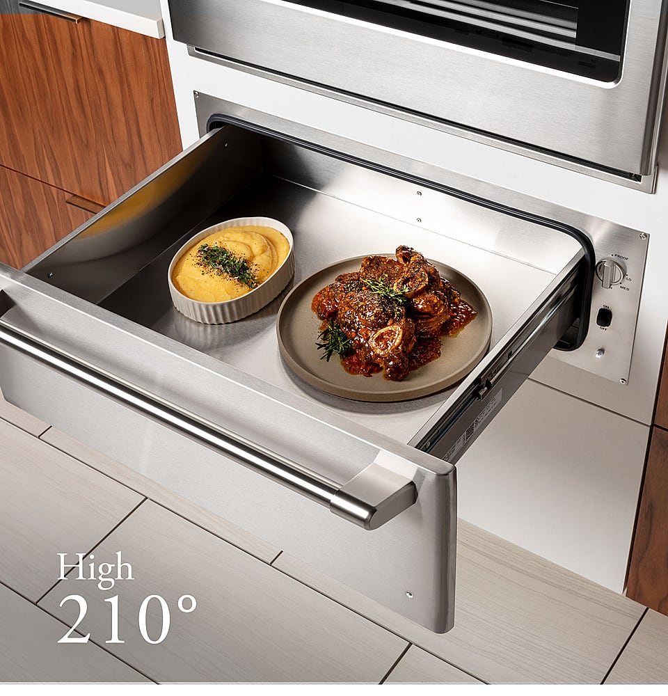Café 30" Warming Drawer, Customizable Stainless Steel CTW900P2PS1