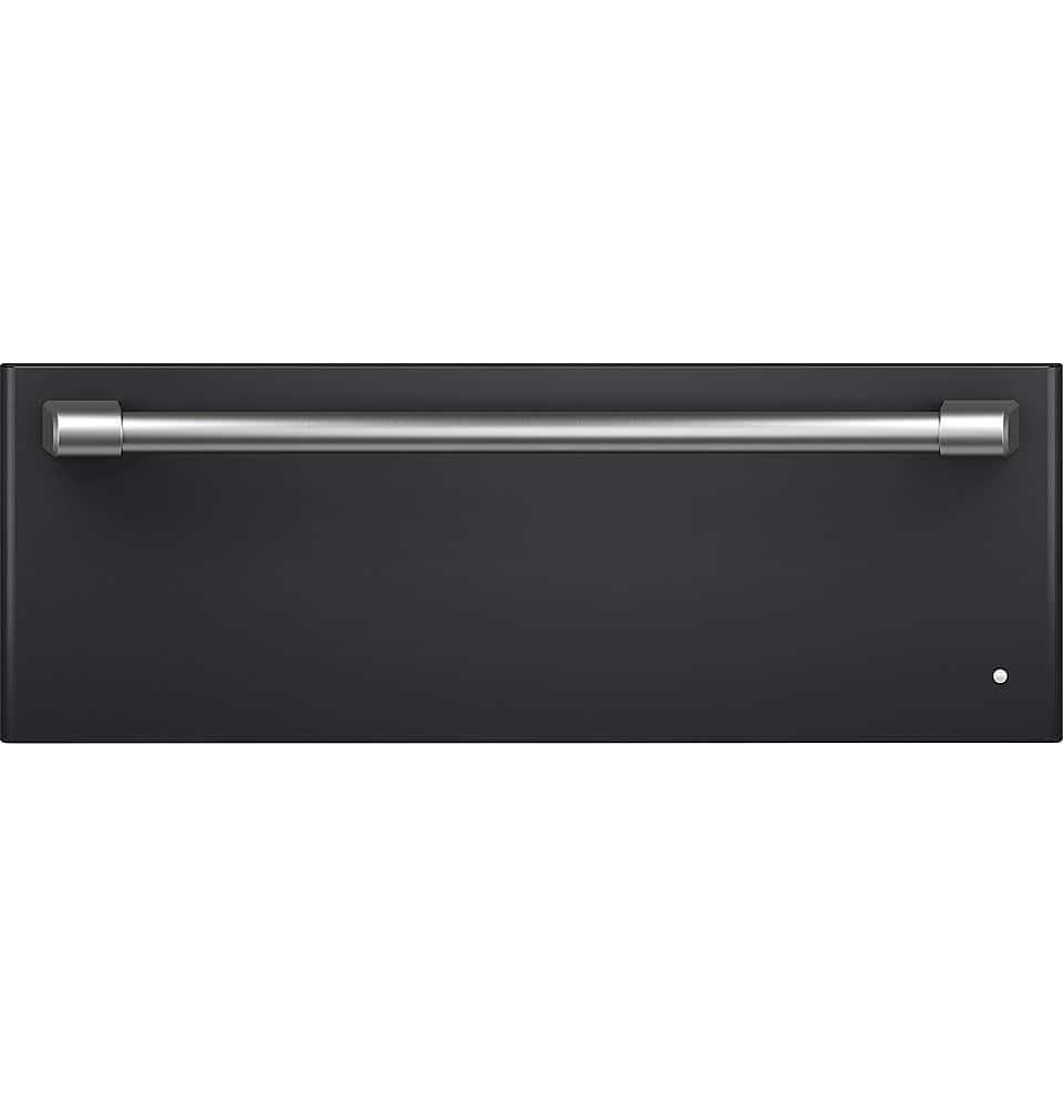 Café - 30" Warming Drawer, Customizable - Matte Black - Front_Zoom