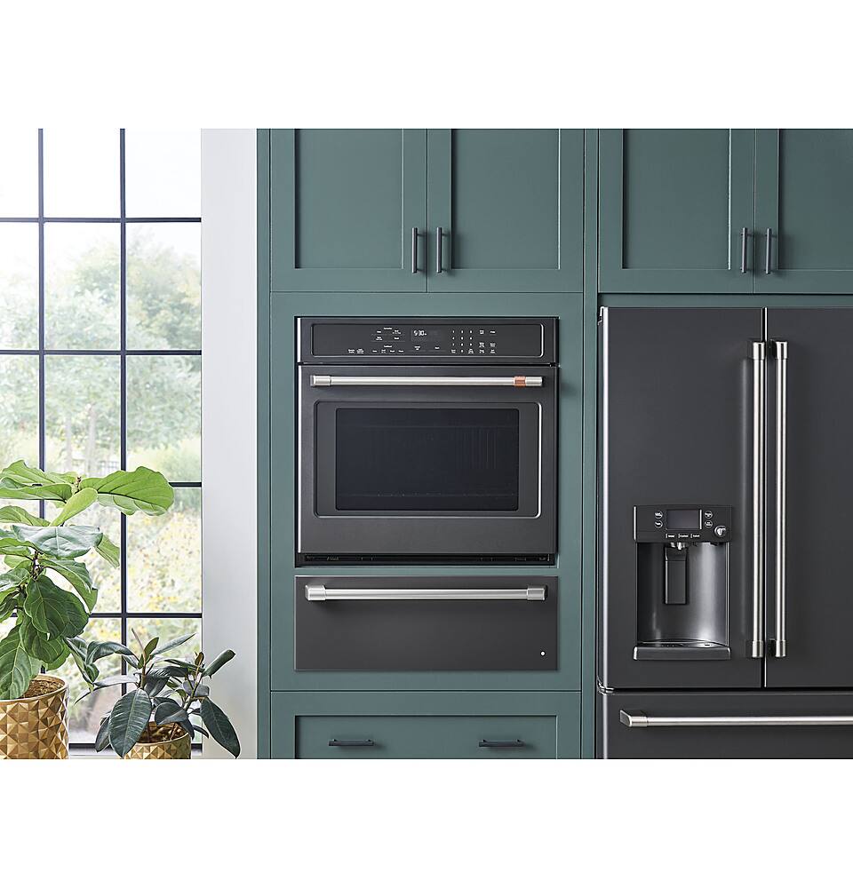 Alt View 11. Café - 30" Warming Drawer, Customizable - Matte Black.