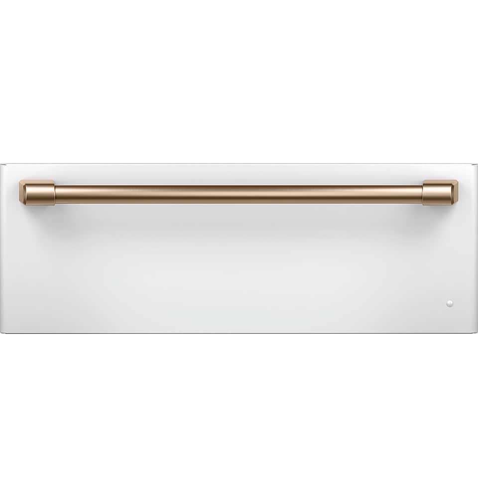 Café - 30" Warming Drawer, Customizable - Matte White - Front_Zoom